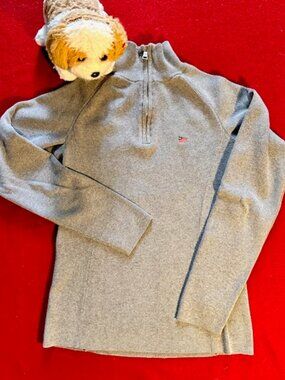 Ralph Lauren Jeans Company - Polo Quarter Zip Sweater - Sz M